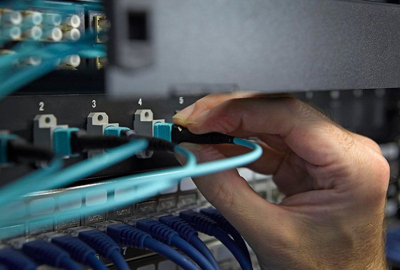 Excel Enbeam fibre optic installation by Constructive-IT