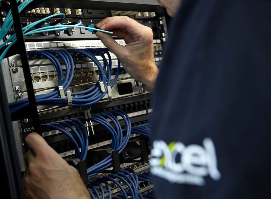 Datacentre fibre cabling delivery
