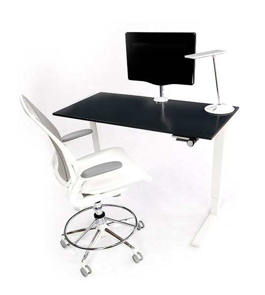 Humanscale Float sit-stand desk specified for a Constructive-IT office refurbishment