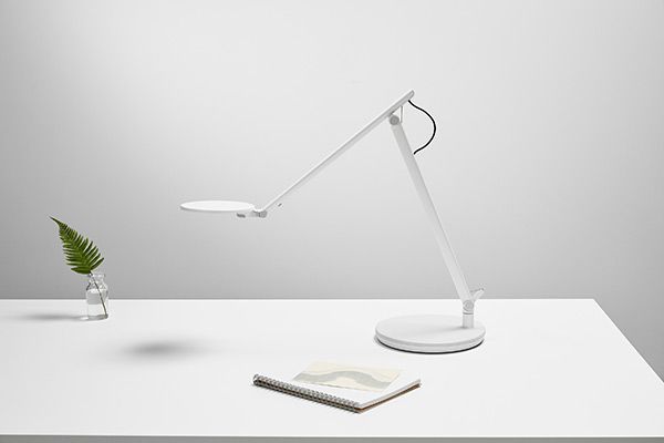 Humanscale Nova task light specified with a Constructive-IT office desk