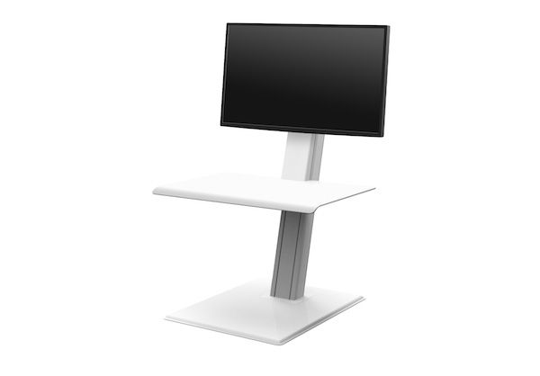 Humanscale QuickStand Eco specified for sit-stand desks in a Constructive-IT office refurbishment