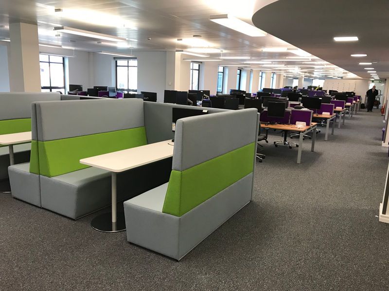 Customer office after a complete Constructive-IT refit