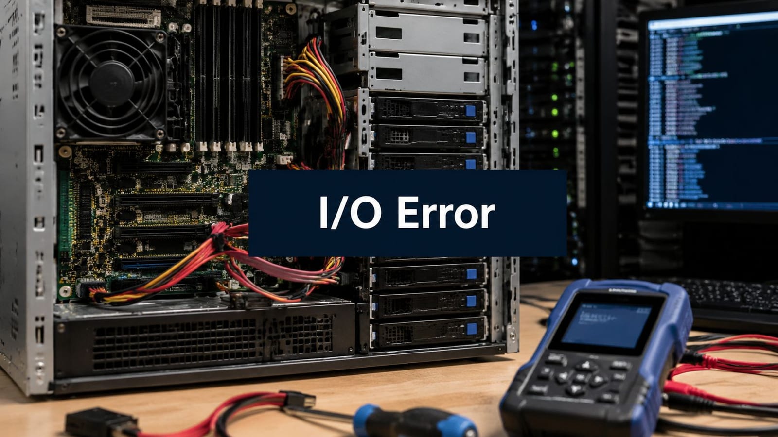 I/O Device Error: Complete Troubleshooting Guide