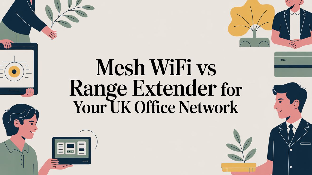 Mesh WiFi vs Range Extender for Your UK Office Network