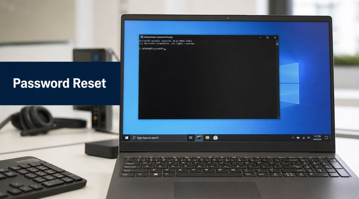 Windows Password Reset: How to Net User Change Password