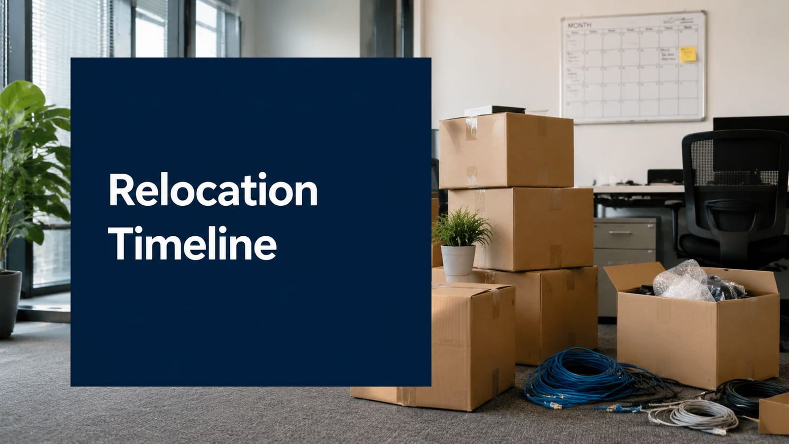 Office Relocation Timeline: The Ultimate IT & Network Guide