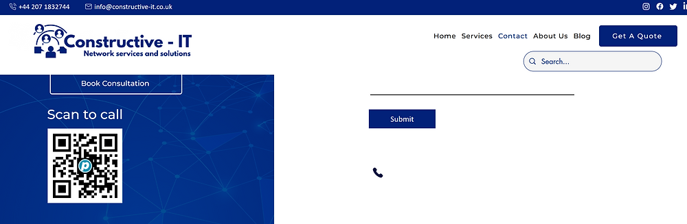 Paytia Scan to Call QR code generator
