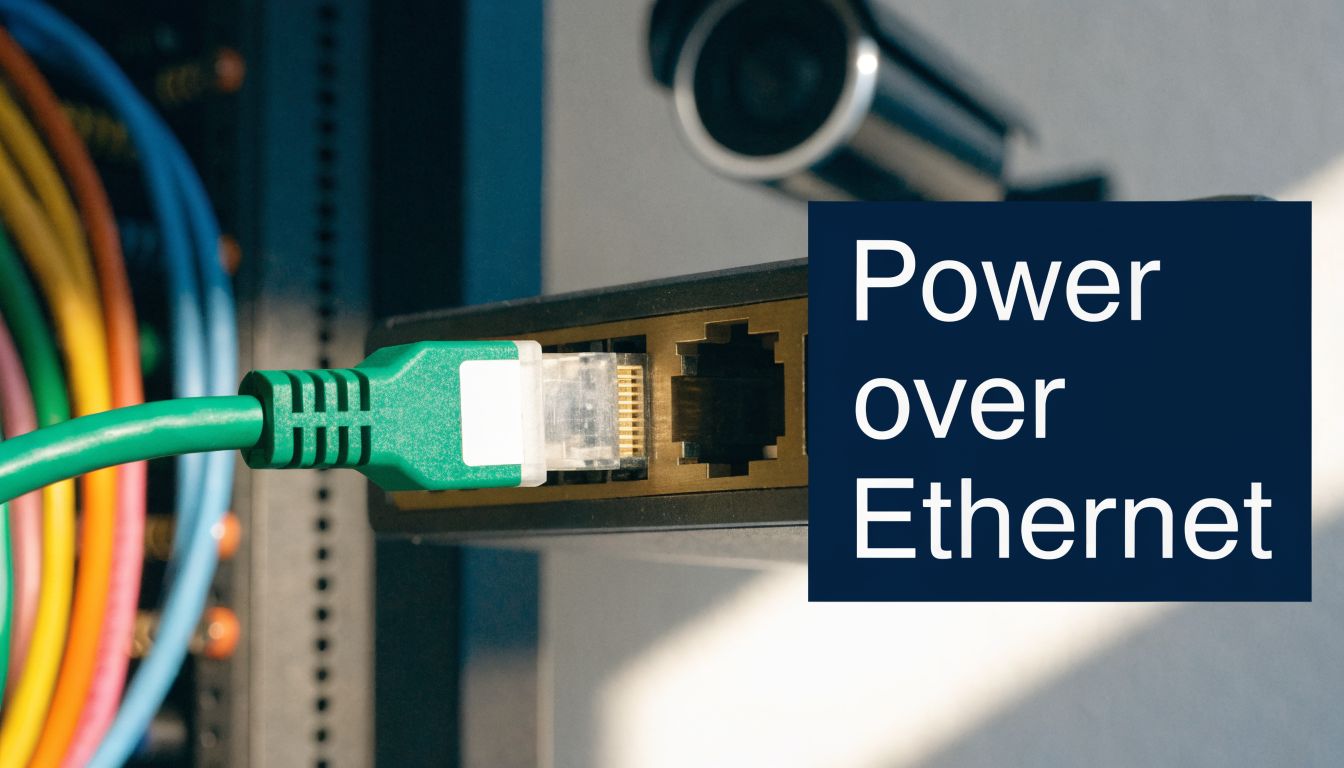 Power Over Ethernet Cabling for Unmanned Buildings