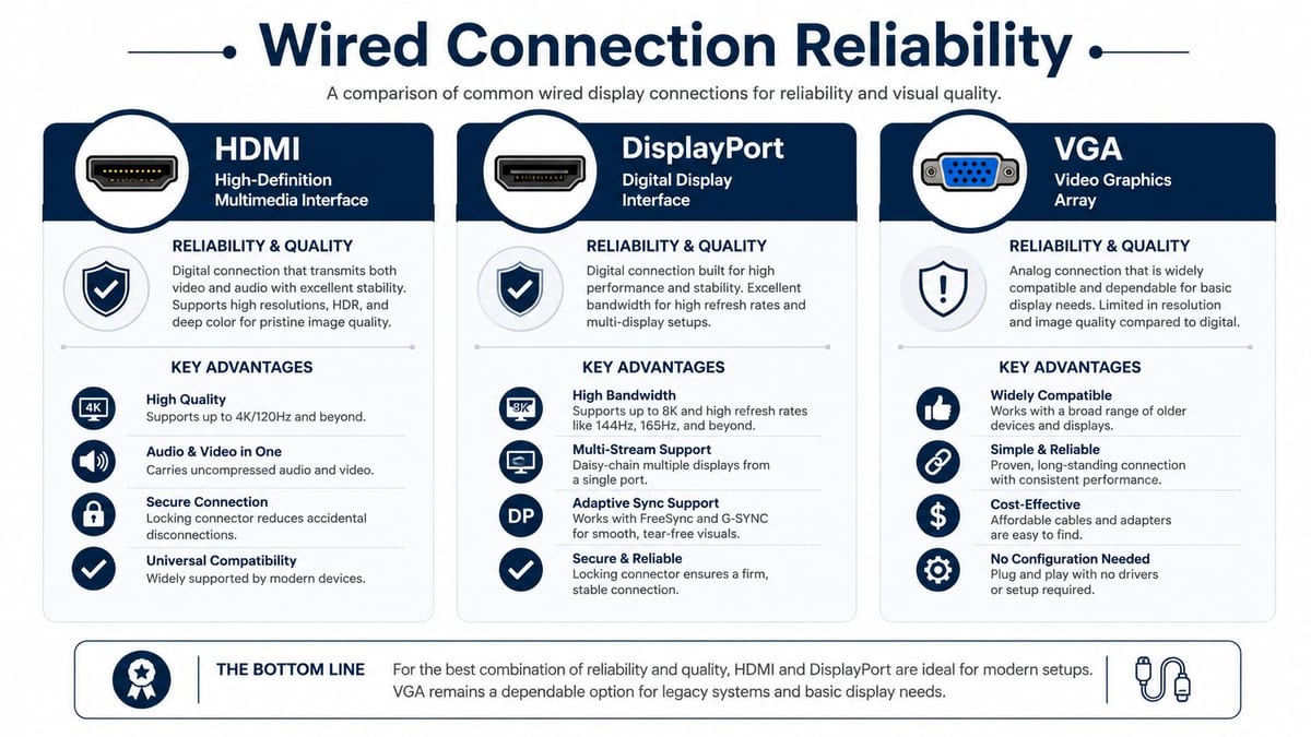The Go-To Method Wired Connections for Ultimate Reliability