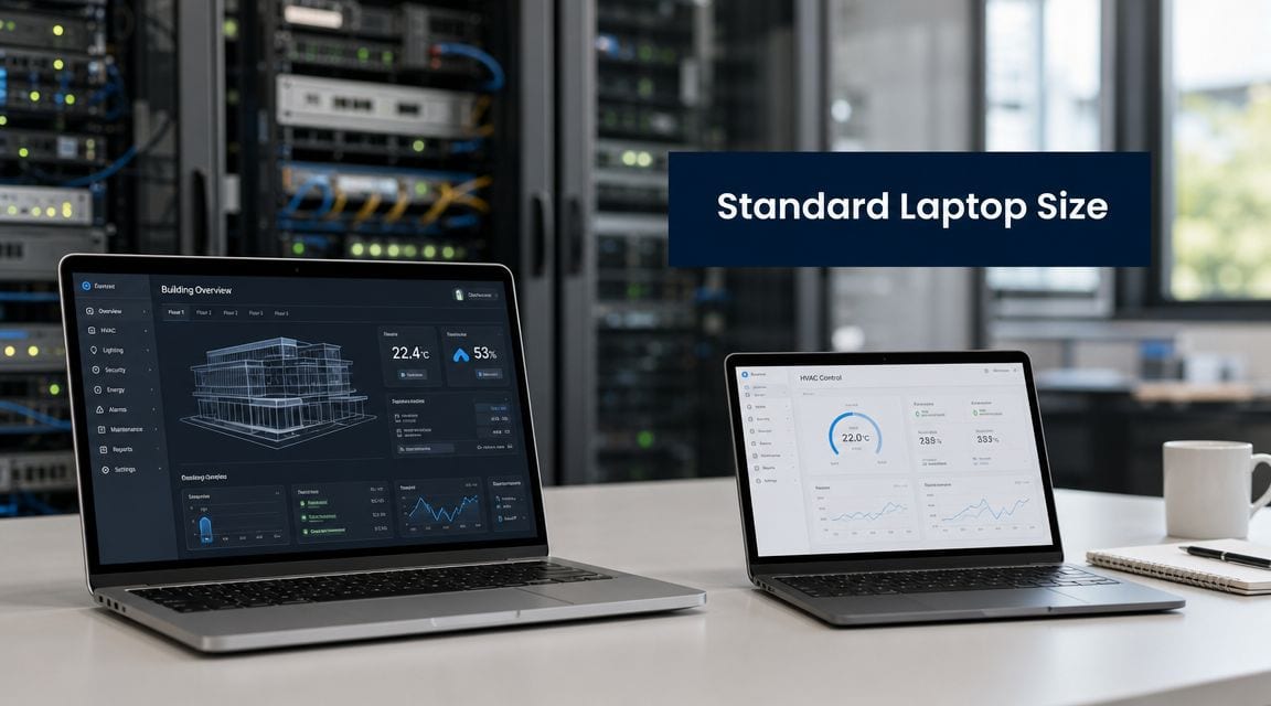Unmanned Building Management: Beyond Standard Laptop Size