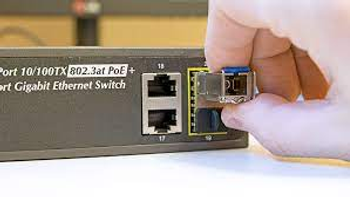 SFP module in network switch