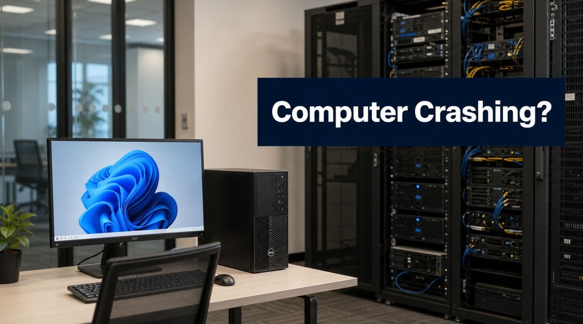 Why Does My Computer Keep Crashing? an Office & Server Guide