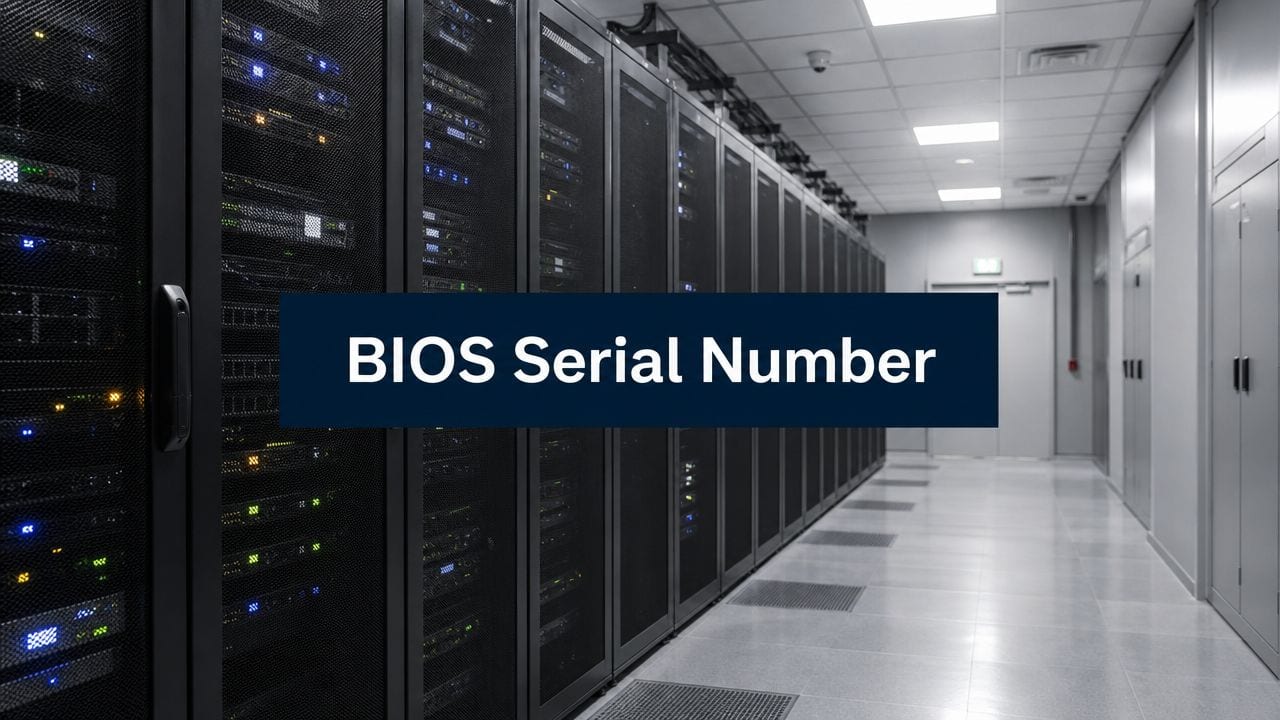 WMIC BIOS Get SerialNumber: IT for Unmanned Buildings