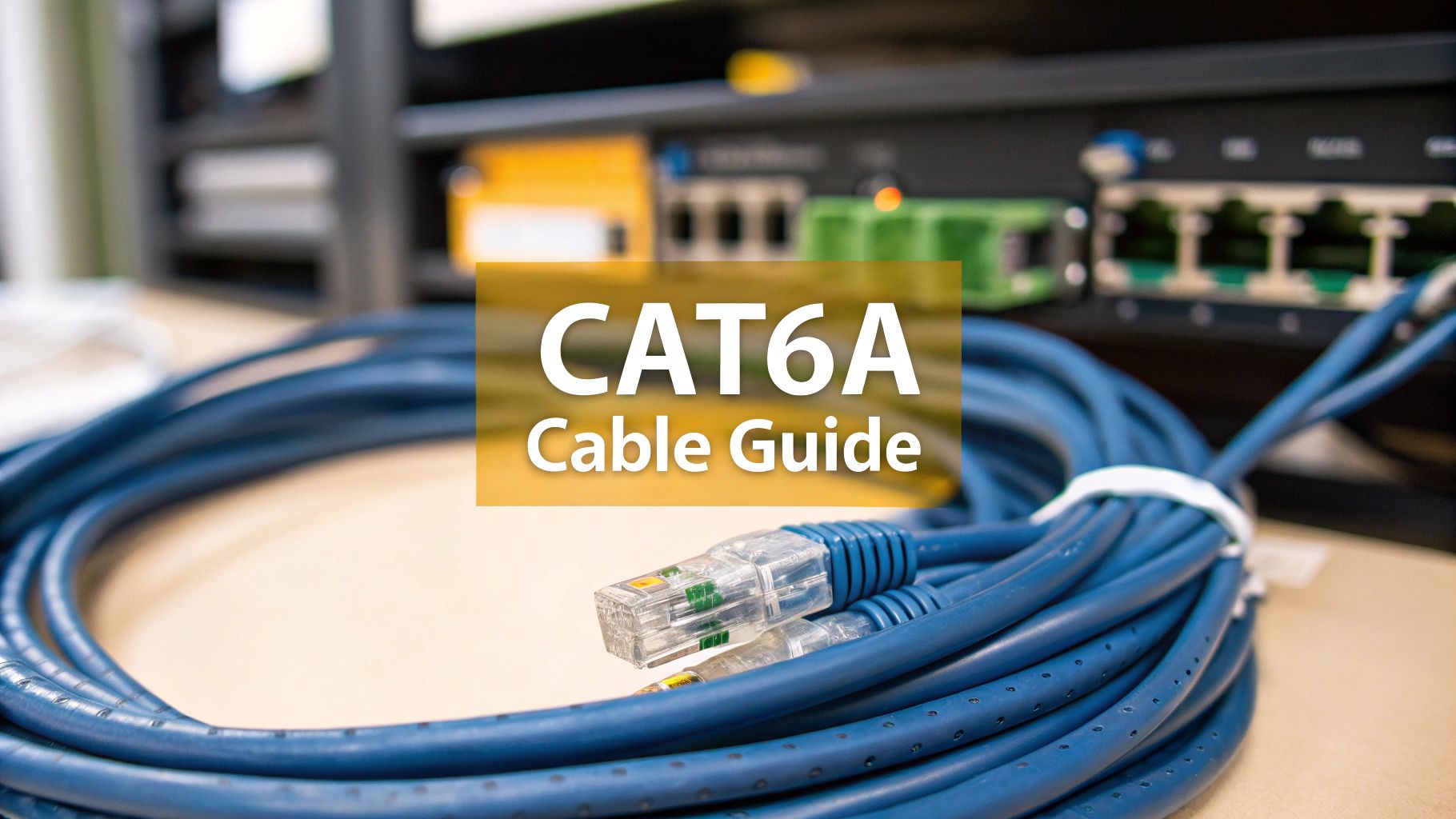 Your Essential Guide to Category 6a Cable for UK Networks